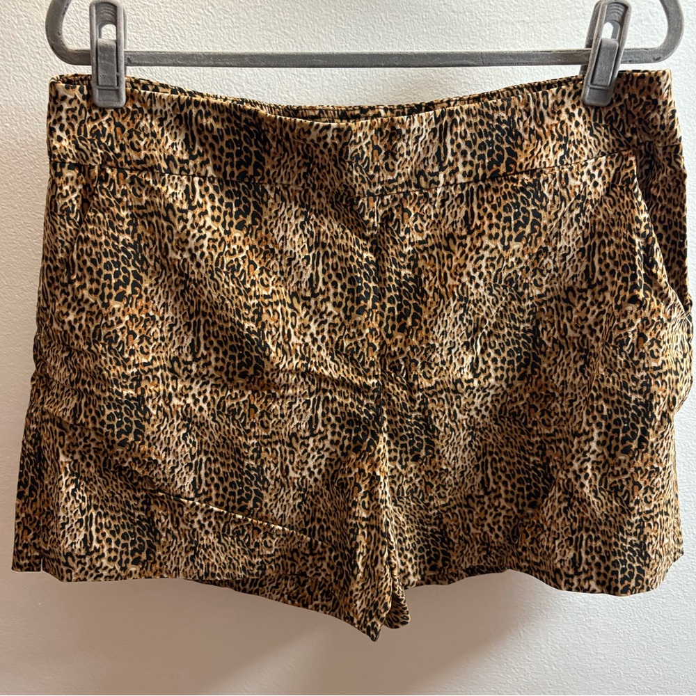 Time And Tru Cheetah Animal Print Stretch Shorts XXL (20) - Picture 1 of 5